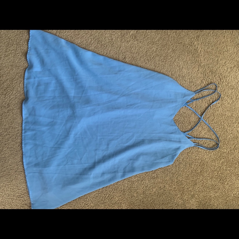 Powder Blue Shift Dress